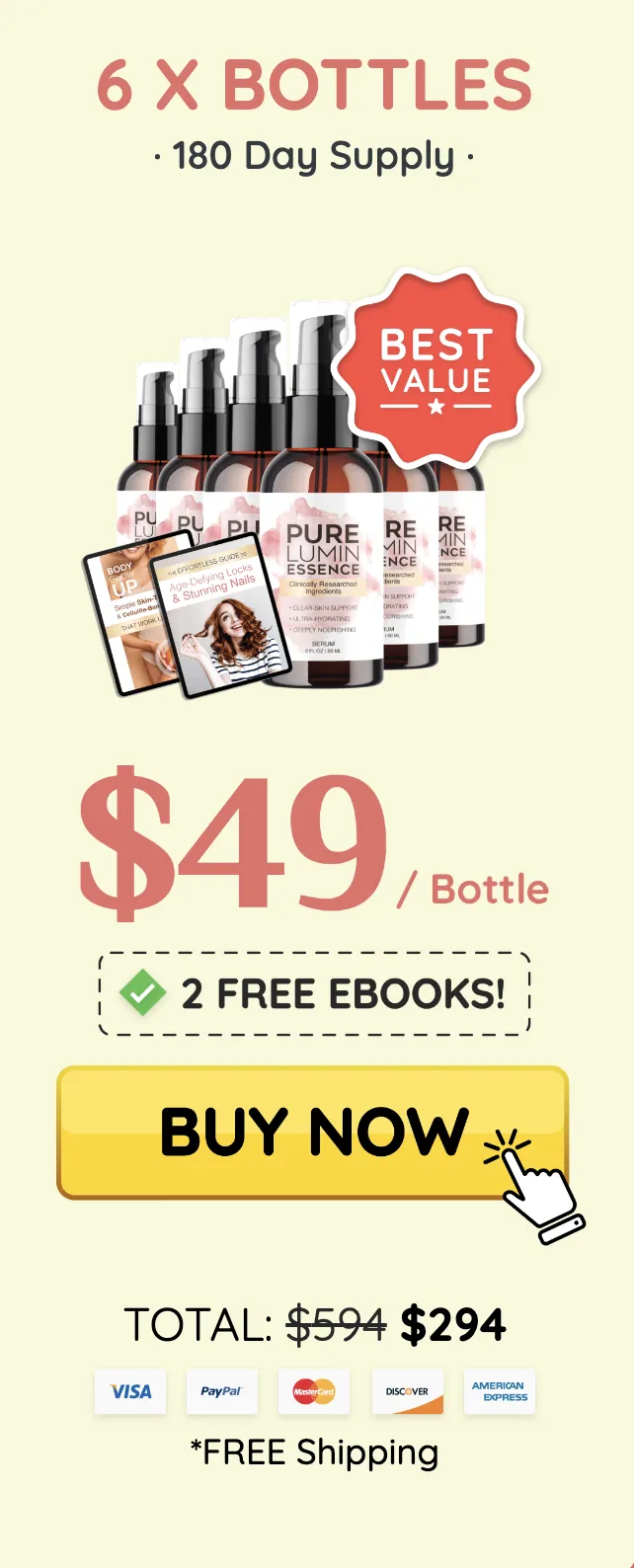 Buy PureLumin Essence 6 Bottles
